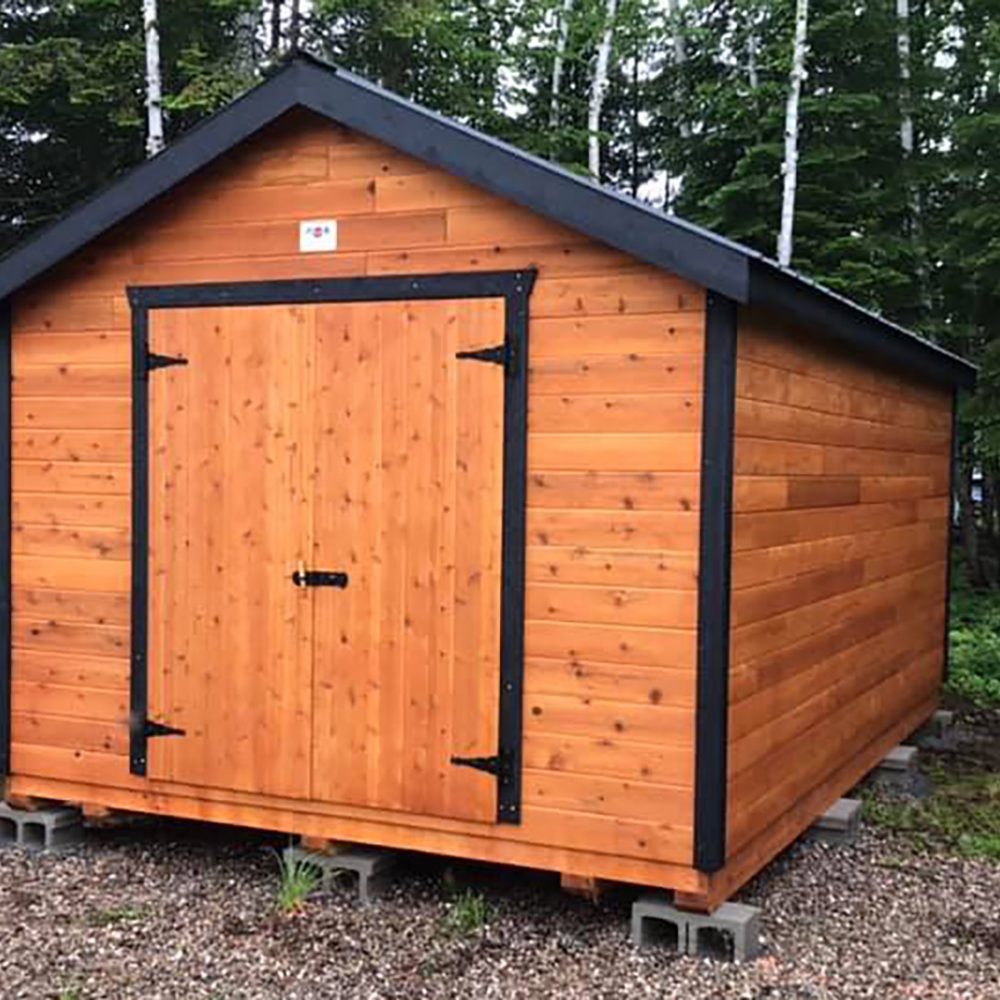 Cabanon en cèdre blanc Modèle La Vedette Cabanon en cèdre blanc Modèle La Vedette